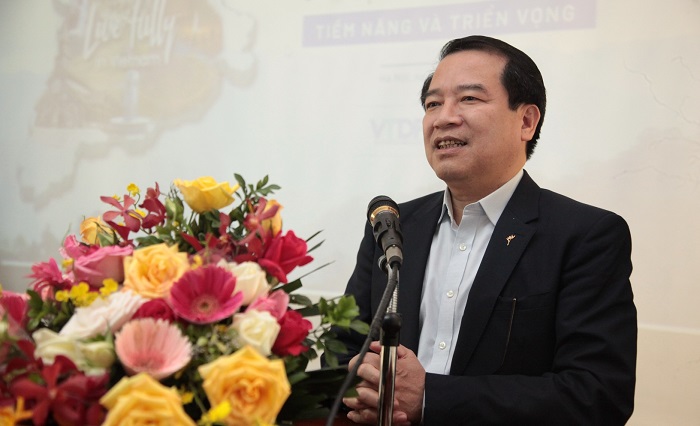 Phó Tổng cục trưởng TCDL Hà Văn Siêu phát biểu tại cuộc họp